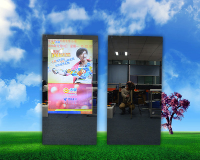 55寸 嵌入式镜面广告机